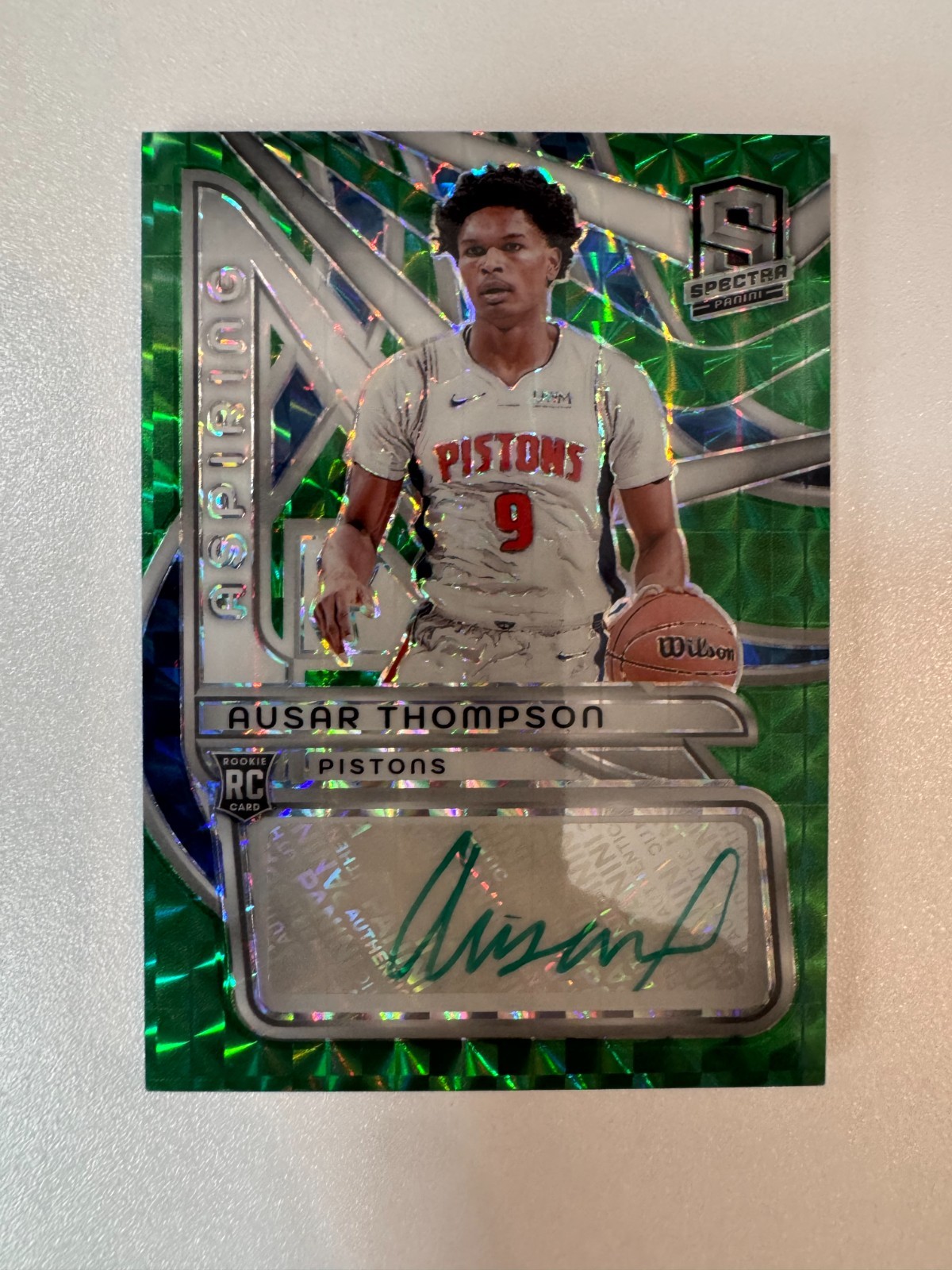 2023-24 Panini Spectra Aspiring Rookie Auto Ausar Thompson 35/50