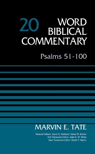Psalms 51-100, Volume 20 by Marvin Tate, David Allen Hubbard,... - 9780310522072