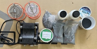 Trommelpoliermaschine mit Zubehör   Komplettset zum Polieren