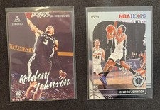 2019-20 Panini Luminance, NBA Hoops Premium Stock - Keldon Johnson #224 (RC) L2!