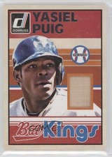 2014 Panini Donruss Bat Kings Yasiel Puig #21 0c9g
