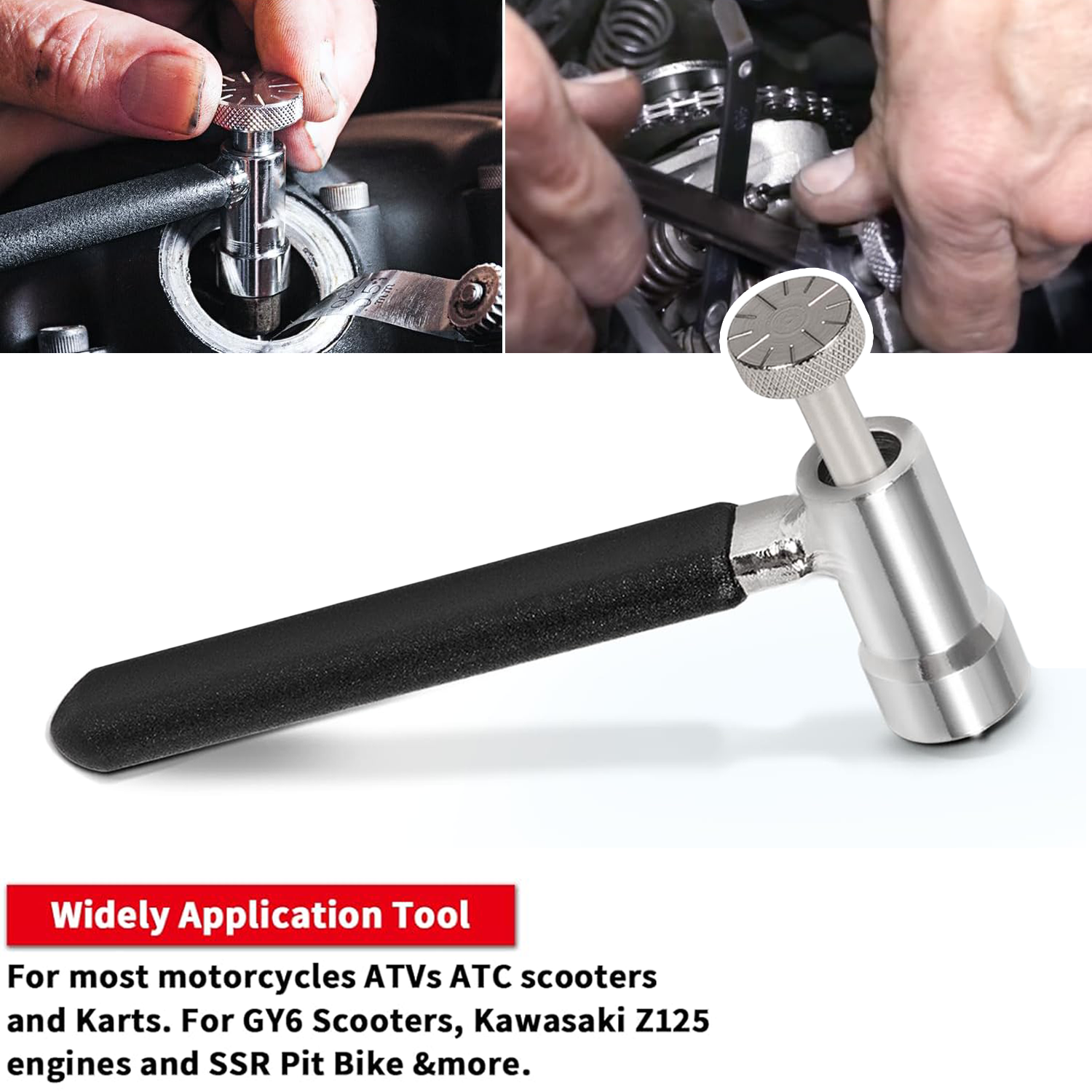 Valve Tappet Adjusting Tools for Most ATVs Motorcycle Adjusting Valve Clearance