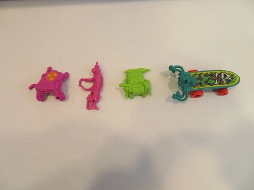 Vintage Playmates TMNT Accessories Toxic Ranger Weapons/Turbo Skateboard/Other