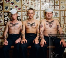 Vintage, Tattoo Art photography 11 x 14" Photo Print