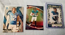 Travis Hunter RC 3 Card Lot.  Donruss, Mosaic & Absolute