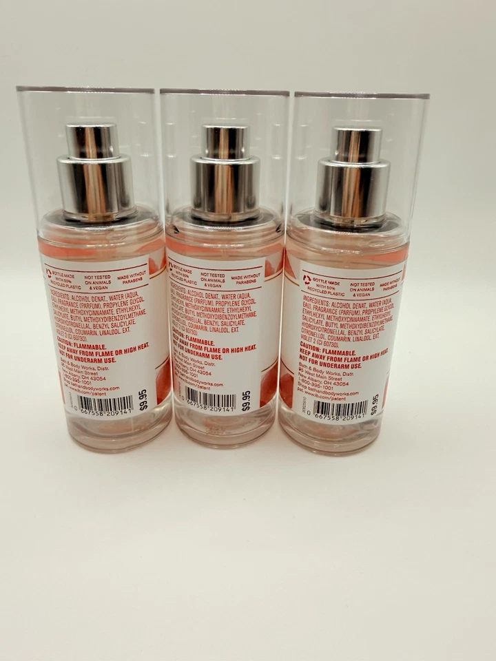 3 - Spray corporal de viaje Gingham Love Bath Body Works 75 ml regalo de cumpleaños Navidad Foto 2 de 3