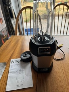 Ninja BL450UK Nutri Ninja Pro Blender 900W Single Serve Smoothie Maker