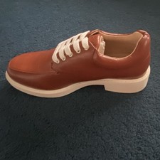 Mens Aliah Crocodile Pattern Clay Oxfords Rou...