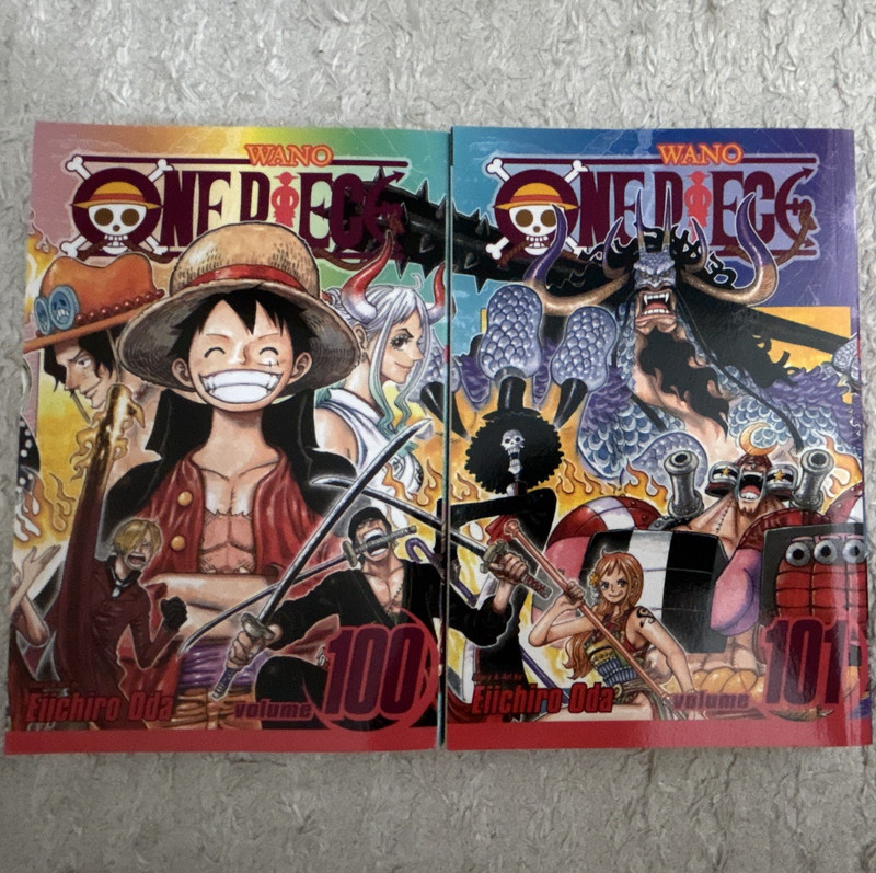 One Piece Volumes 100-105 English Manga Box Set Trade Paperback VIZ Media