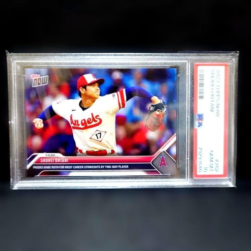 PSA 10 2023 Topps Now Shohei Ohtani #262 100 Home Runs, 502 Strikeouts Japan