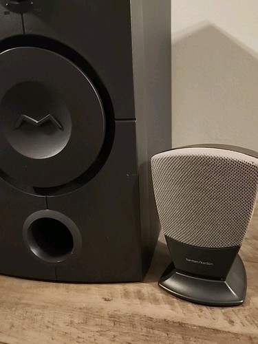 Harman Kardon HK395 Computer Speaker 3-piece System. L, R, Subwoofer Tested - 第 5/14 張圖片
