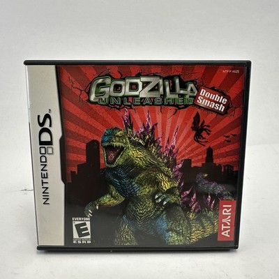 Godzilla Unleashed: Double Smash Nintendo DS 2007 Complete With Manual CIB
