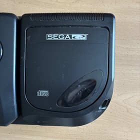 Sega CD Model 2 Console Black MK-4102A Parts Or Repair ONLYNot Working powers on