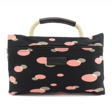 Longchamp Mini pouch with handle Handbag Canvas Ladies Used