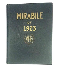 1923 Mannington High School Yearbook Mannington, West Virginia Mirabile