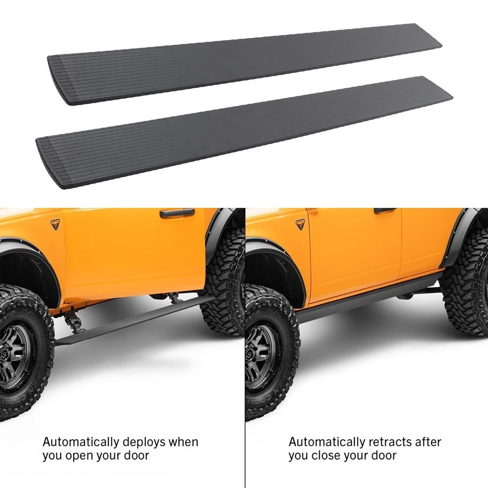 Deployable Electric Running Board Side Step Bar For 2020-2023 Chevrolet Blazer - Image 3 of 4