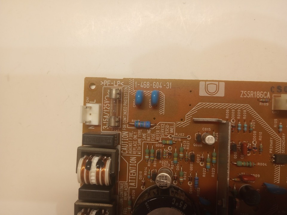 Bloc D'alimentation Pour PlayStation 2 FAT - Modèle Sony 1-468-605-21 - Occasion Fonctionnel