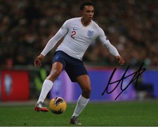 England Trent Alexander Arnold Autographed Signed 8x10 EPL Photo COA #14
