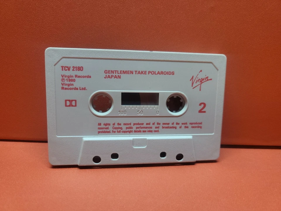 Rare Vintage Japan Gentlemen Take Polaroids (Cassette, 1980) TCV 2180 - Image 2 of 3