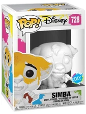 Funko POP #728 Disney The Lion King Simba DIY Figure Brand New and In Stock