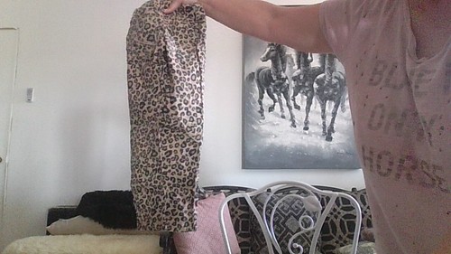 Children's Place Sz 5 FUN Leopard Jeggings Pant Jeans Interior Adjuster GOOD CON - Picture 8 of 10