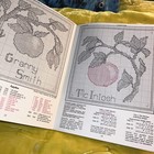 Vintage Fruits of the Seasons CROSS STITCH patterns Rain Drop BOOK #14 Apples — photo 9