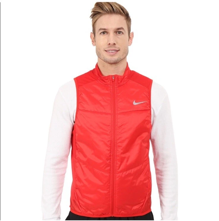 Nike Running Performance Polyfill Vest Gilet Men’s Small Light Wicking Insulated - Image 2 of 4