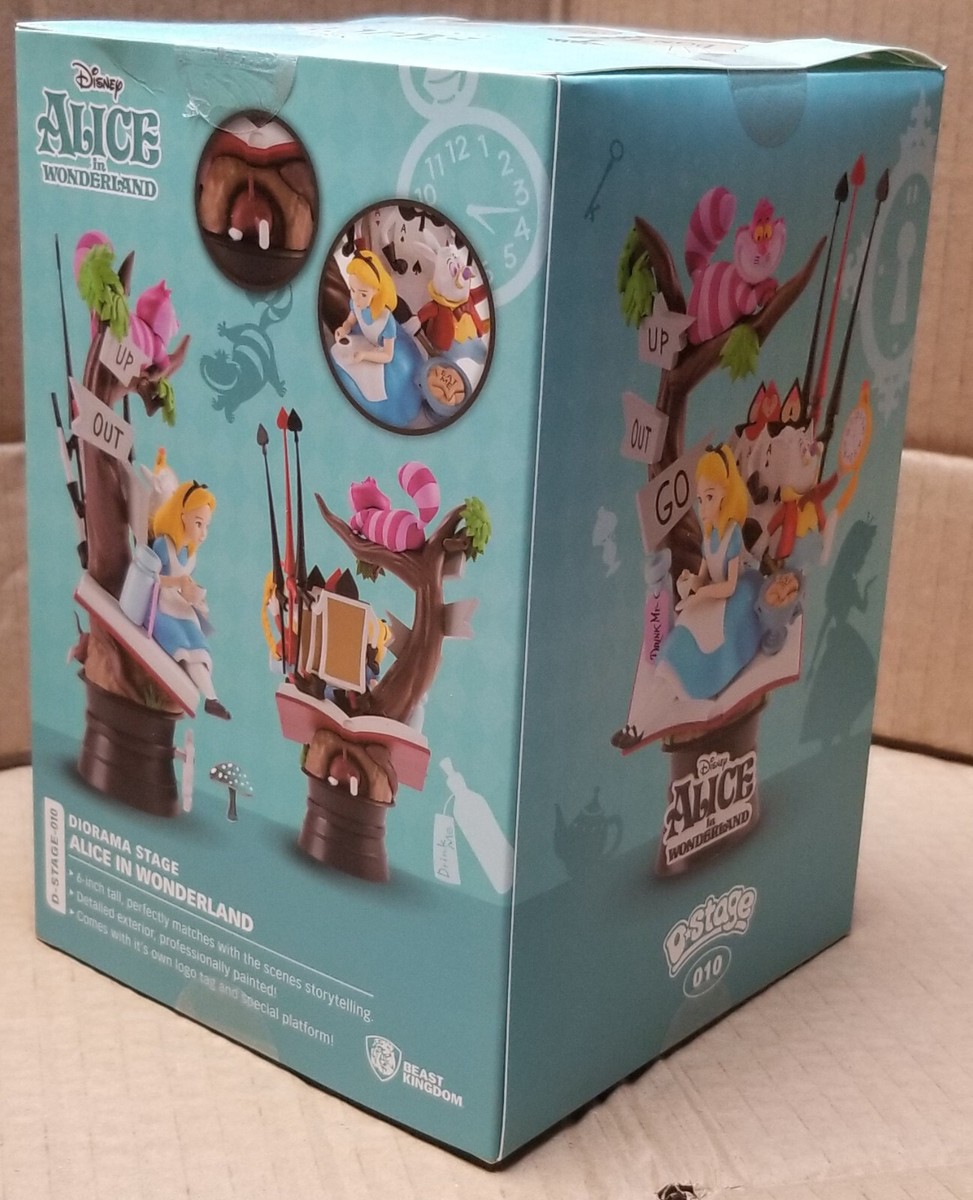 Authentic Beast Kingdom Disney Diorama Stage D-Stage DS-010 Alice