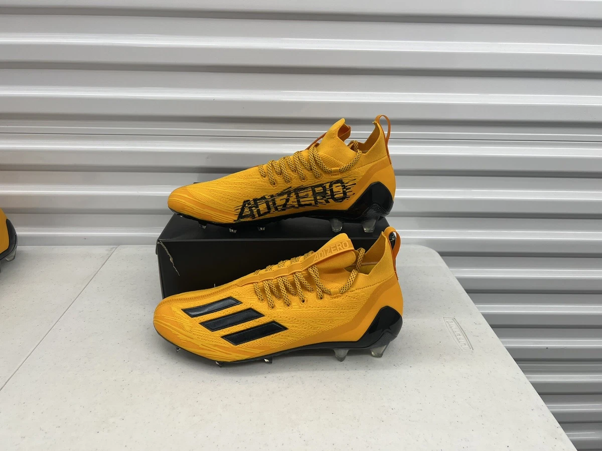 adidas Adizero Primeknit Cleats Yellow Black for Sale