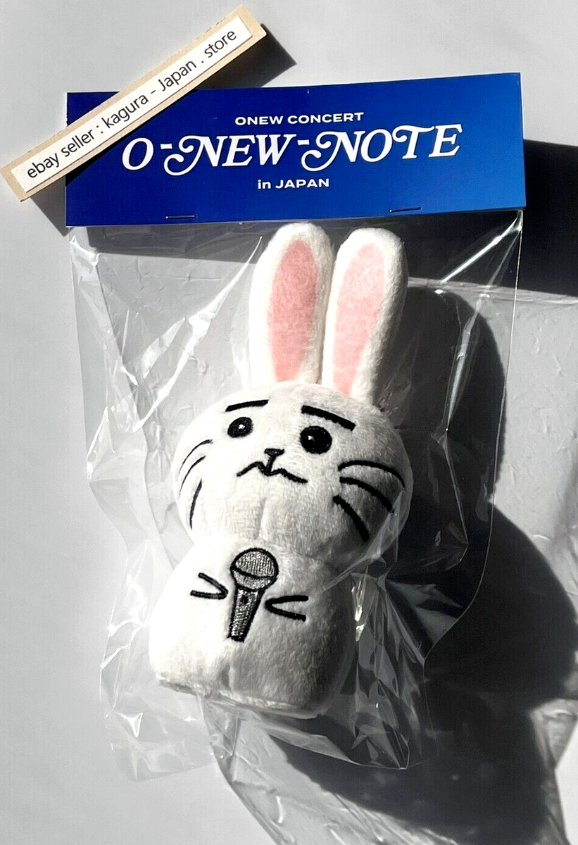 SHINee ONEW O-NEW-NOTE JAPAN Plush Key Chain Ring Magnetic Hook