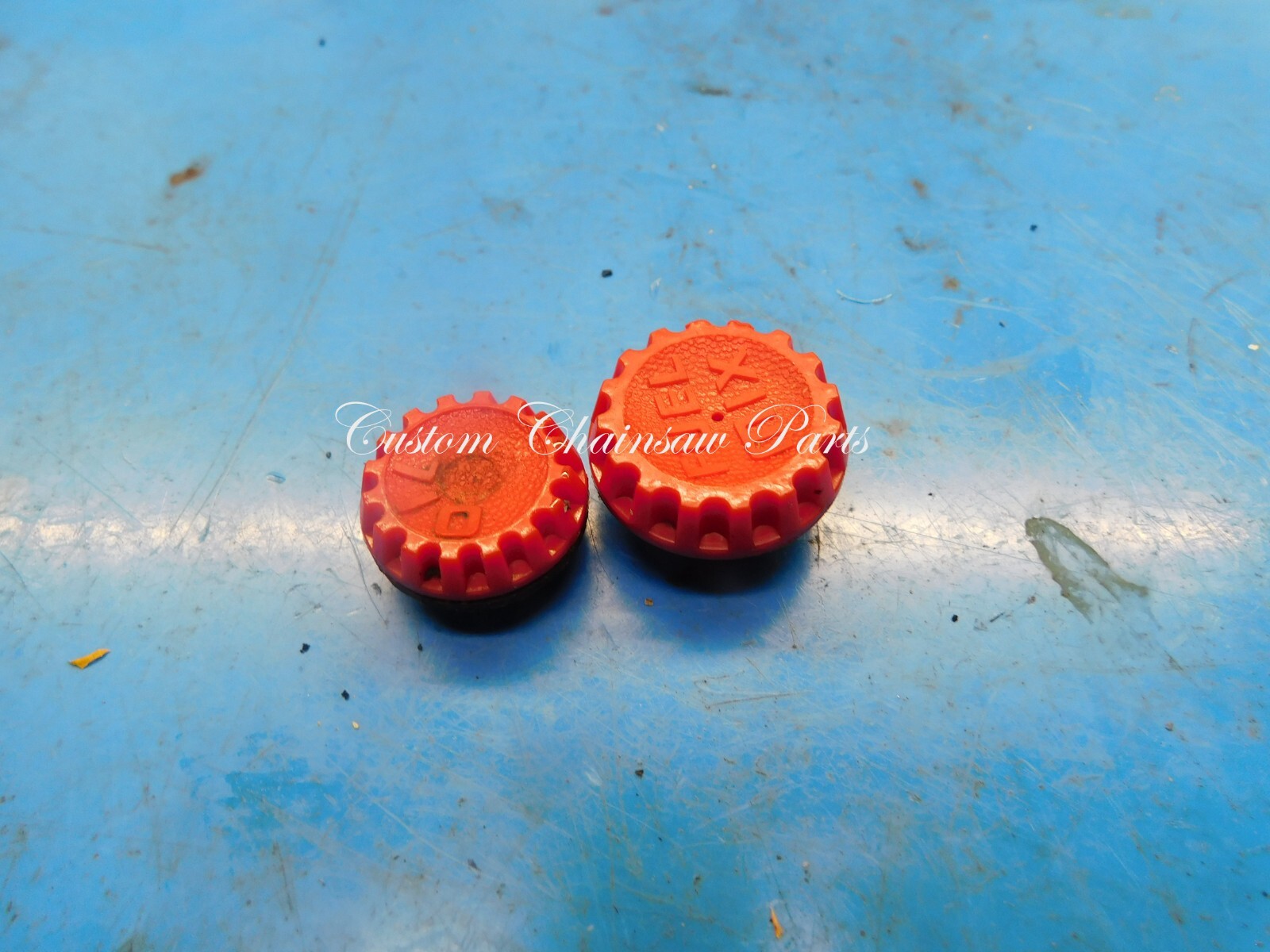 GAS OIL CAP SET FOR POULAN 76 20 CHAINSAW -- BOX 544 W