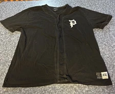 PRIMITIVE Apparel Jersey XXL Skateboarding Baseball Button Up Shirt-see descript