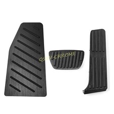 For 2019-2021 Toyota RAV4 Black LHD Car Footrest Gas Brake Pedal Pad Cover Trims