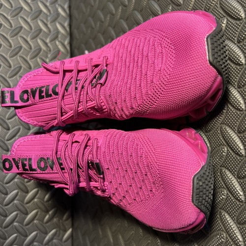 Ovelove Shoes Size 9.5 K1012 Securing System Fusia TM Will Lace Up Activewear - Picture 9 of 11