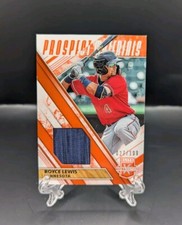 2019 Panini Elite Extra Edition Royce Lewis Prospect Materials Relic /199 Twins