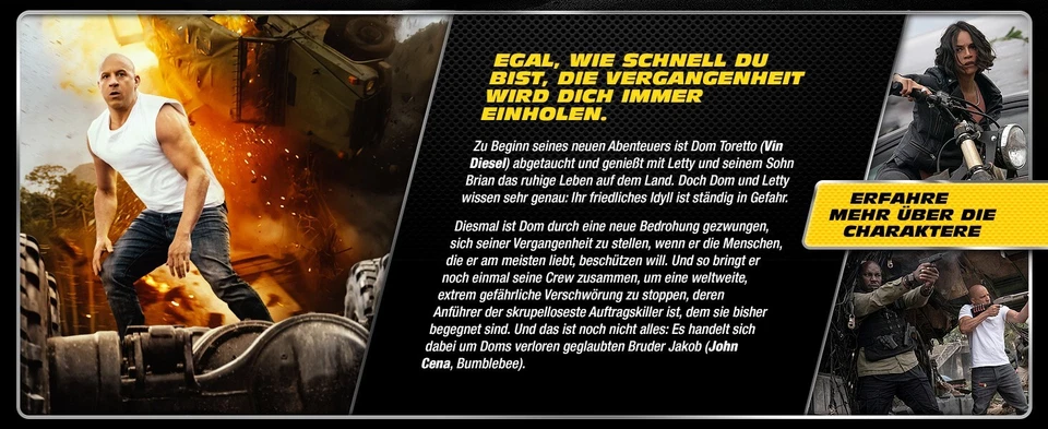 Fast & Furious - Teil: 9 /Directors Cut [4K Ultra HD Blu-ray & Blu-ray/Neu/OVP] - Bild 4 von 4