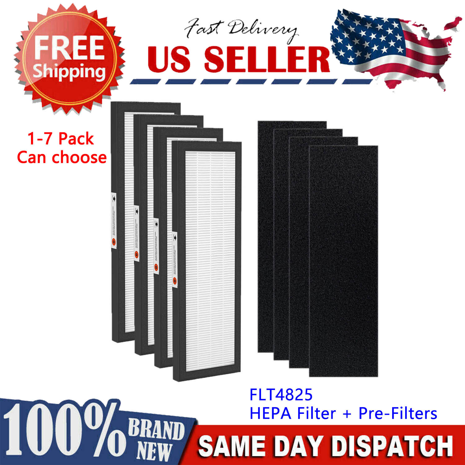 B Replacement For Ge-rm Guardian Air Purifier Ac4800 Ac4900