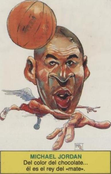 1990 Ediciones Este Kartikatas Y Chistorretas - Michael Jordan #34 - 1 of 1