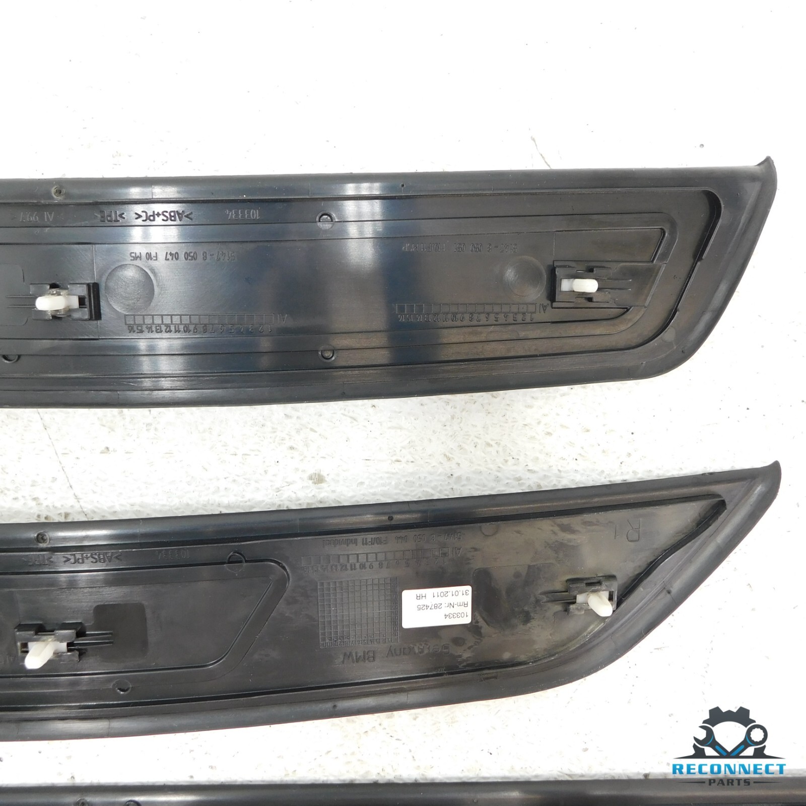 20112016 BMW 528i 535i M5 F10 MSport Door Sill Scuff Panel Plates