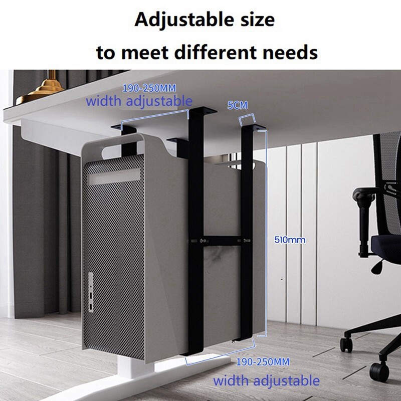 HOMSFOU Festplattenhalterung Aus Metall - Universeller HDD/SSD Halter Für PC Gehäuse
