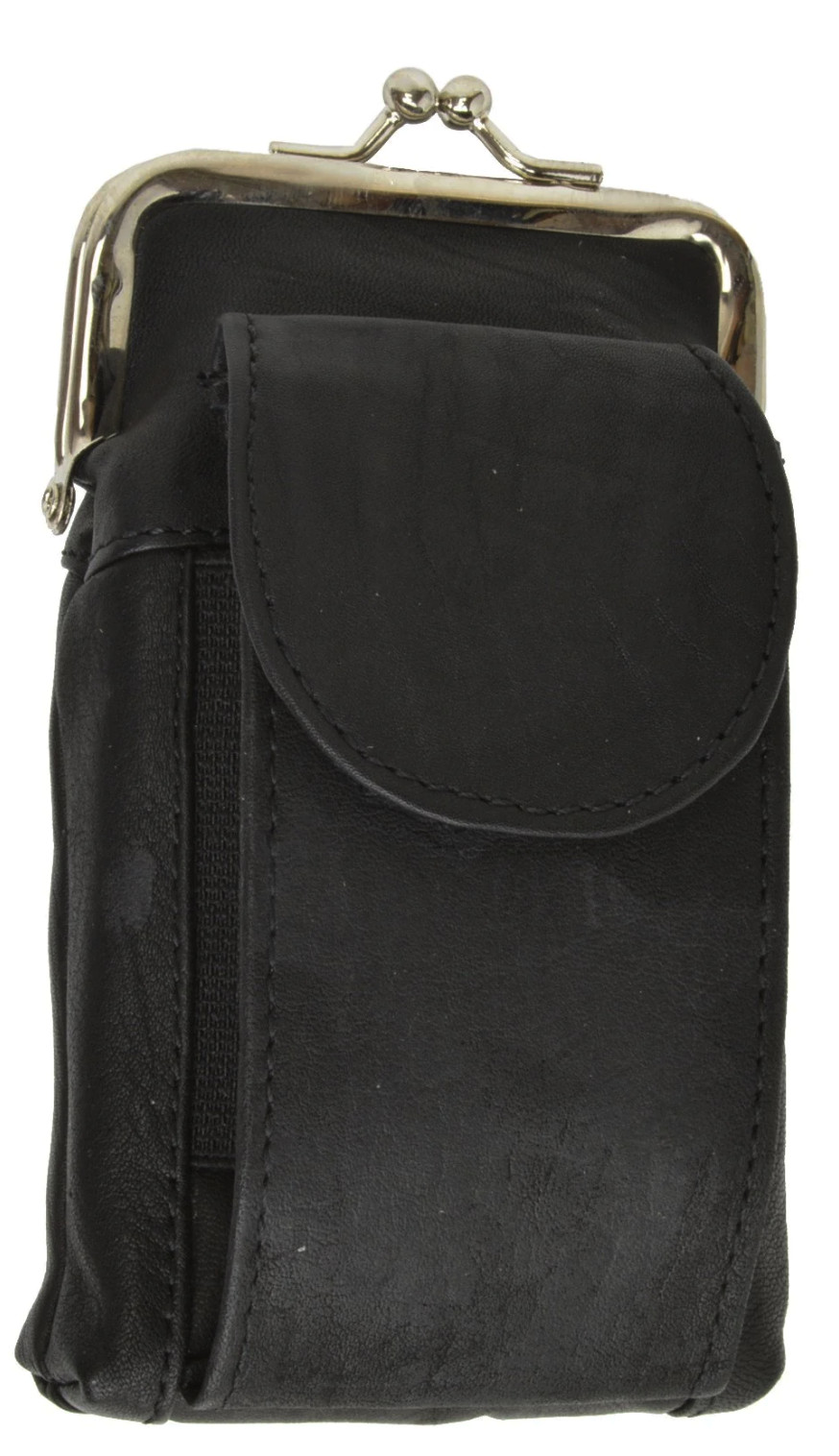 Genuine Leather Cigarette Lighter Hard Case Holder for Men Women