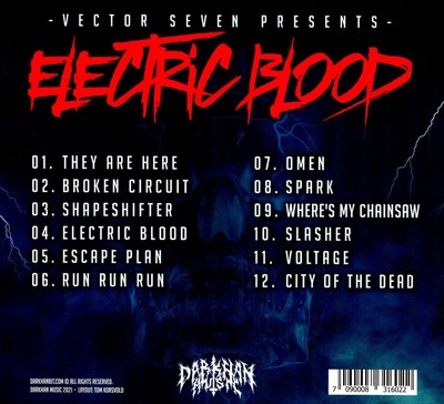 VECTOR SEVEN ELECTRIC BLOOD NEW CD