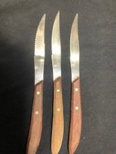 RUSSEL USA MADE STEAK KNIVES set of 3
