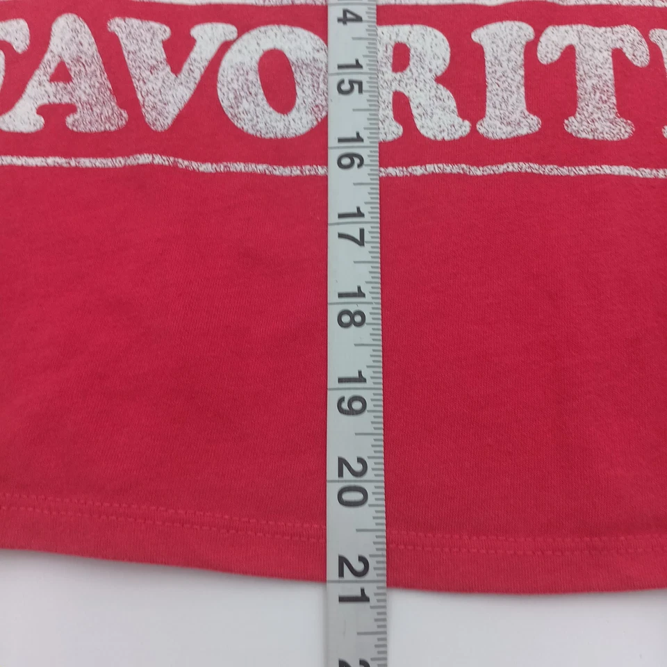 Peanuts Shirt Boys Medium Red My Dog Is My Favorite Distressed Tee - Image 4 of 4