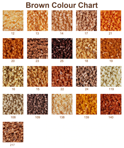 Mini Fuse Beads - 2.6mm - 1000pcs - 276 Colours - Iron Perler Melty Hama Beads - Picture 8 of 257