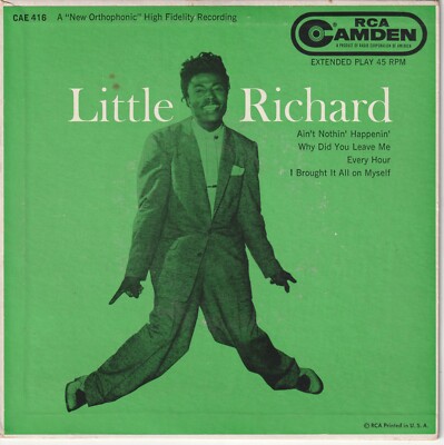 Little Richard "Little Richard" 1956 RCA Camden EP 416 Record = NM Cover =  VG++ | eBay