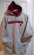 NFL Washington Redskins Gray Youth Zipper Hoodie