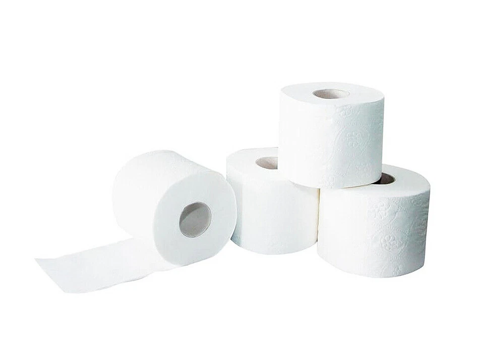 AKPACK (0,37€/Stk.) 64x Toilettenpapier - 2-lagiges Klopapier - Super Soft - 252 Blatt
