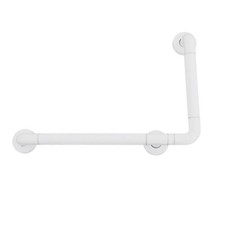 L-shaped Bathroom Safety Bar Stainless Steel Handicap Grab Bar Rail 440 Load