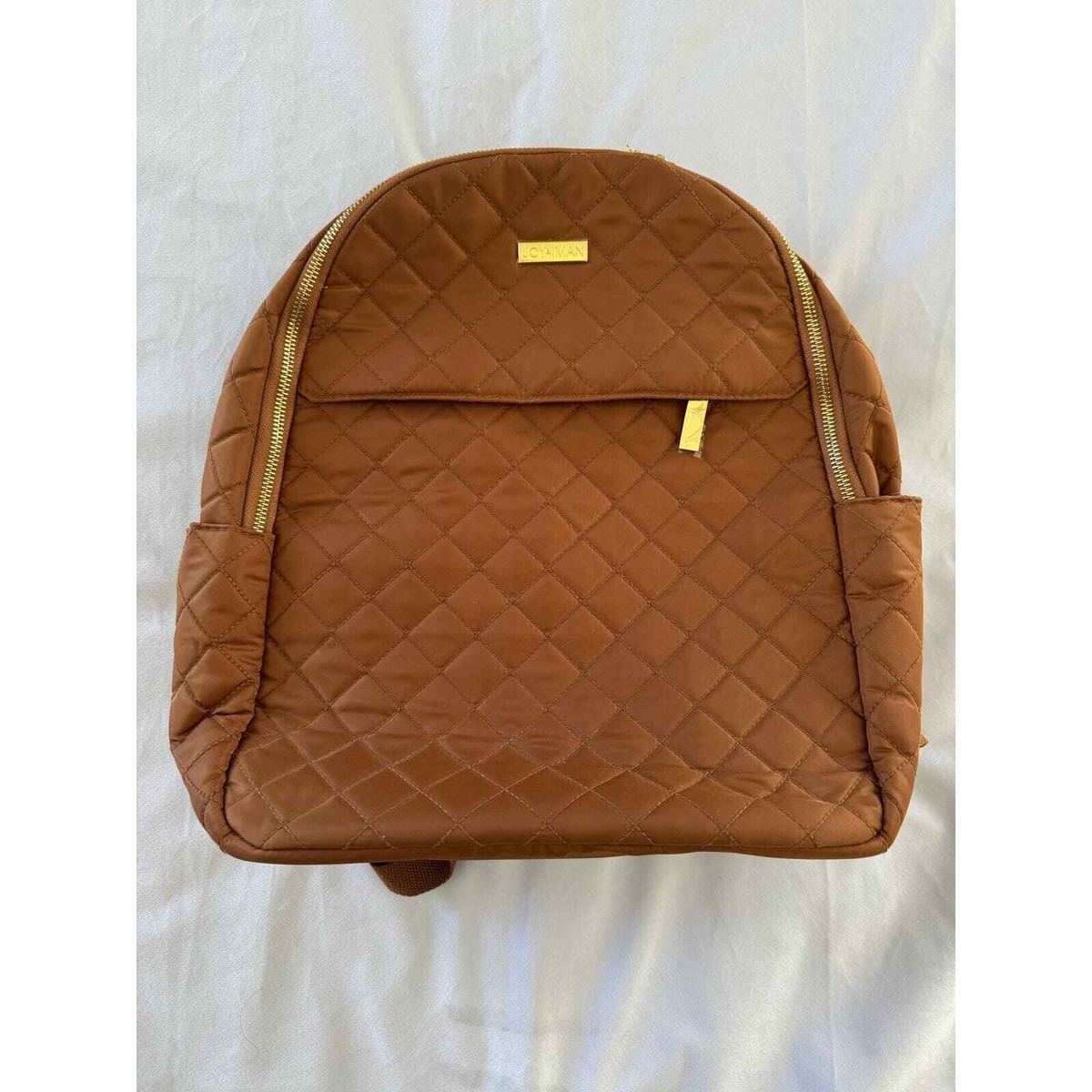 backpack brand with leather diamond ZZFAB Rhinestone Faux Black Theres a designated area large enough for a 17 laptop NWT Daisy Fuentes Diamond Quilted